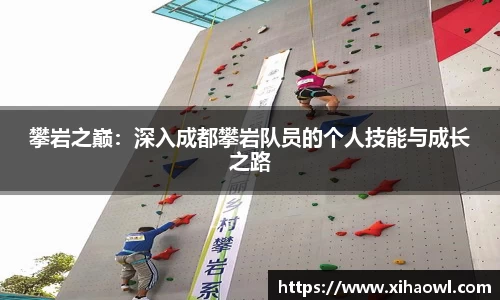 攀岩之巅:深入成都攀岩队员的个人技能与成长之路