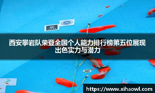西安攀岩队荣登全国个人能力排行榜第五位展现出色实力与潜力
