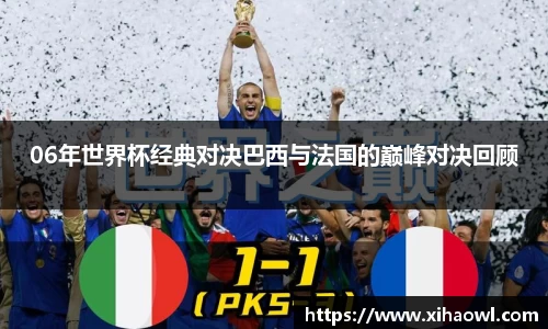 06年世界杯经典对决巴西与法国的巅峰对决回顾